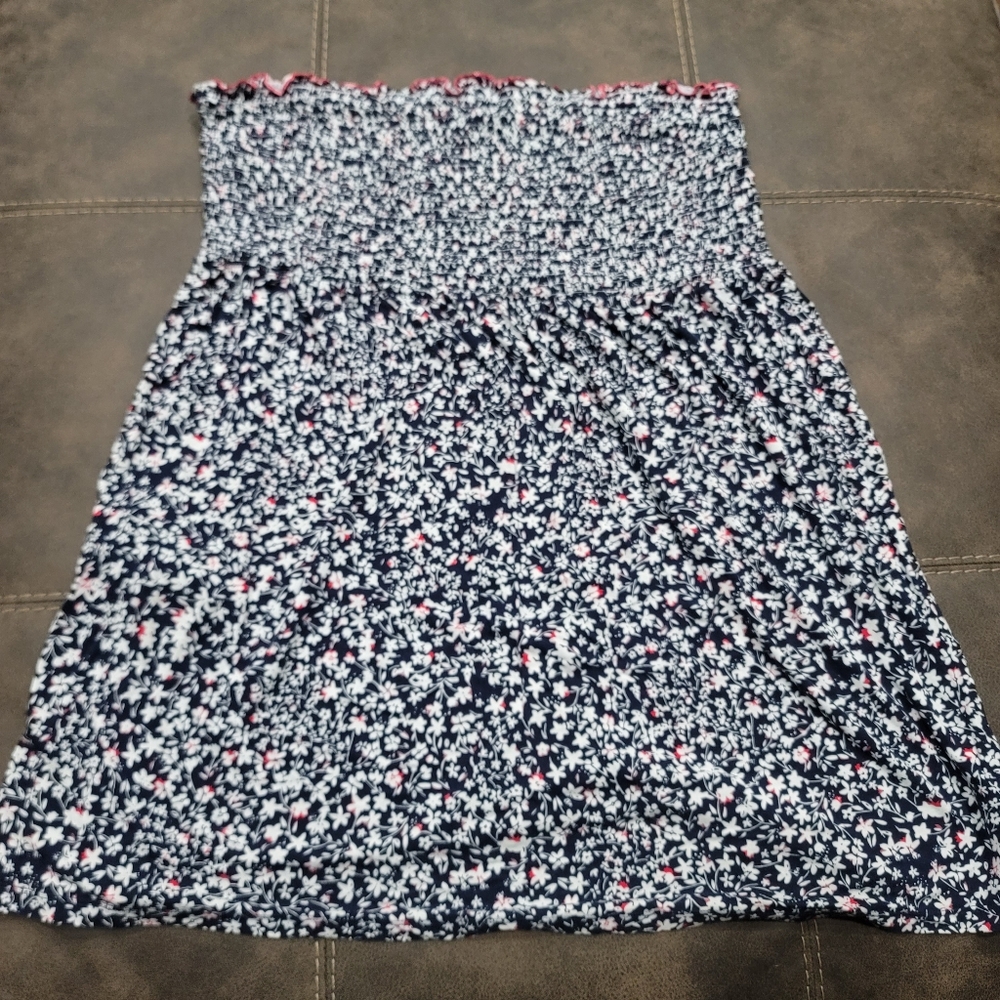 Strapless Midi Dress